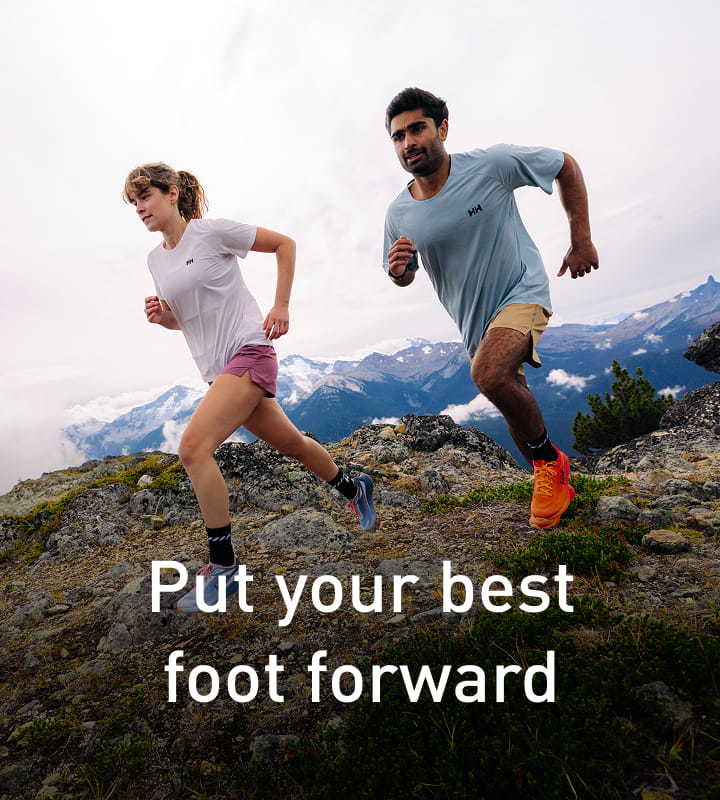 Put your best foot forward