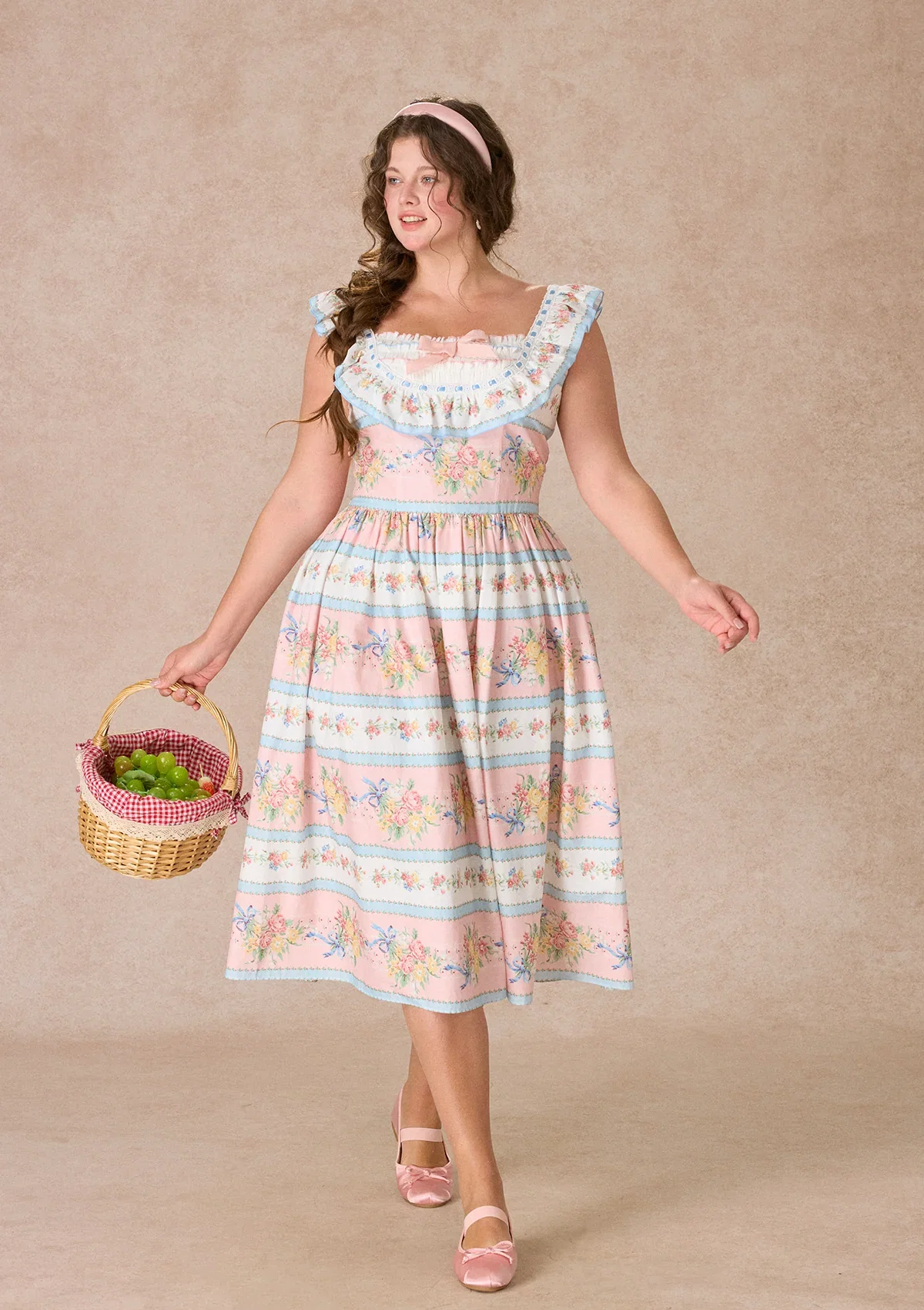 Image of Curve&Plus Candy Tart Dress（Long）