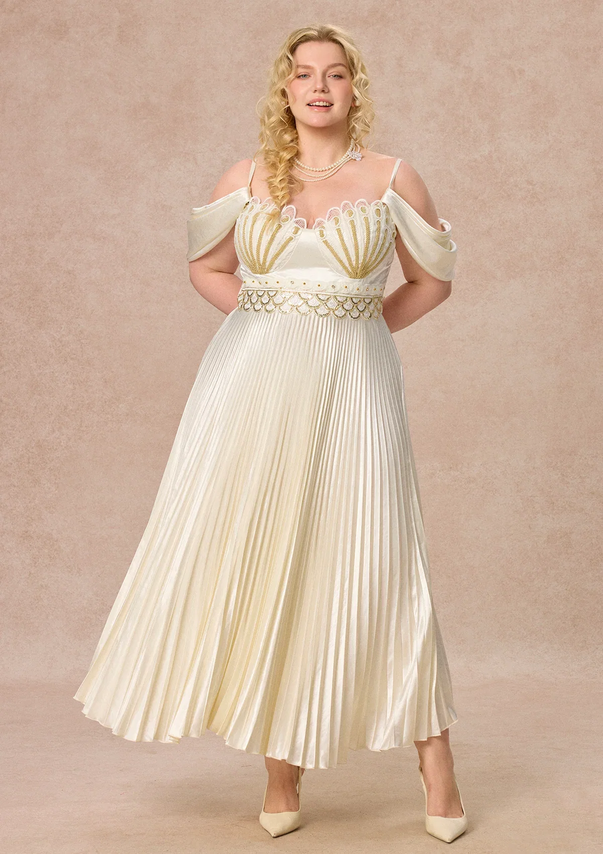 Image of Curve&Plus Mother Of Ocean Dress
