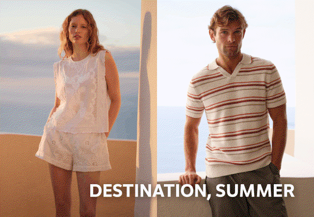 DESTINATION, SUMMER BANNER