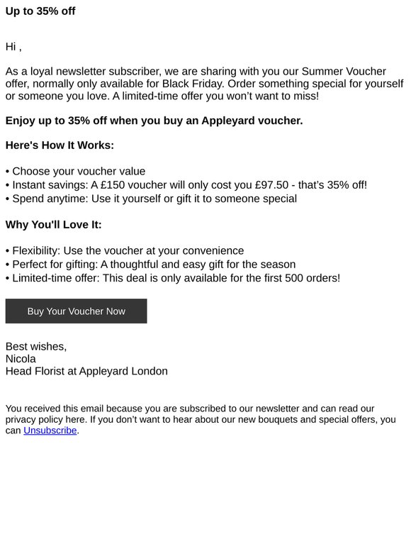 EXCLUSIVE: Summer Offer! 🎉