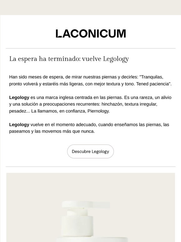 Vuelve Legology. Alegría para tus piernas