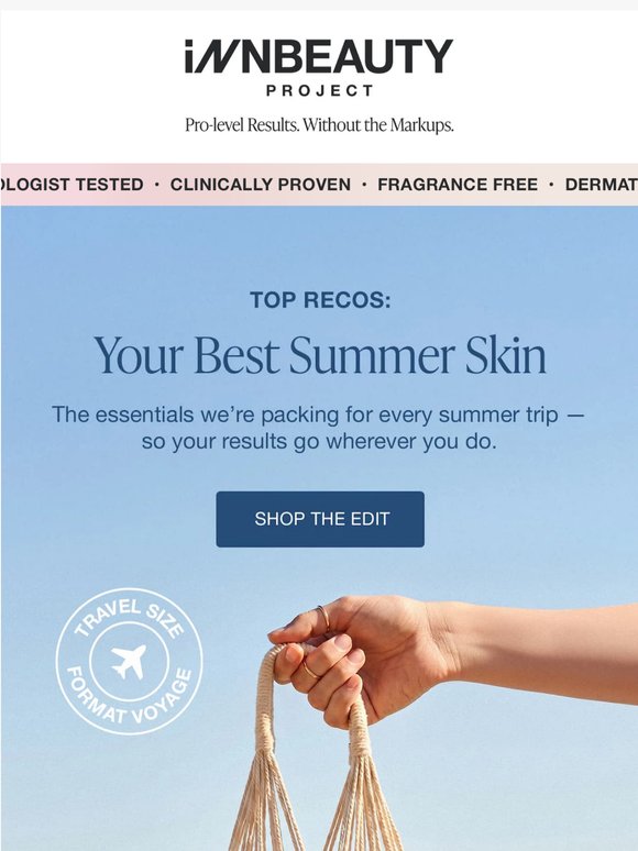 Your Skin's Summer Packing List