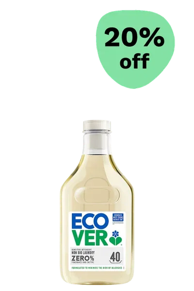 20% off Ecover laundry liquid