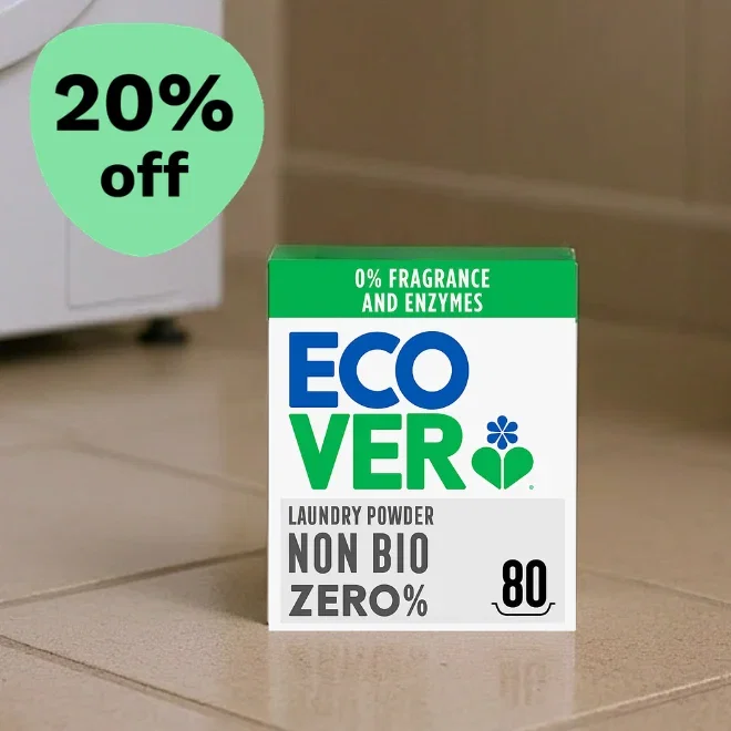 20% off Ecover Non-Bio Washing Powder