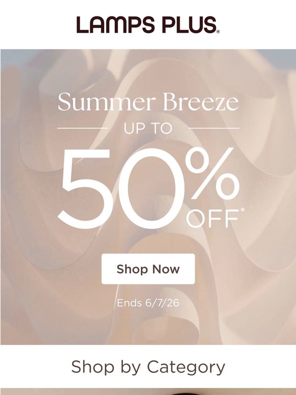 💥Summer Breeze Sale! Up to HALF Off