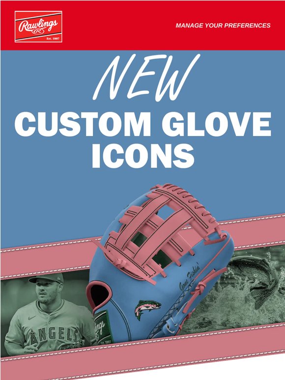 JUST DROPPED: New Custom Glove Icons