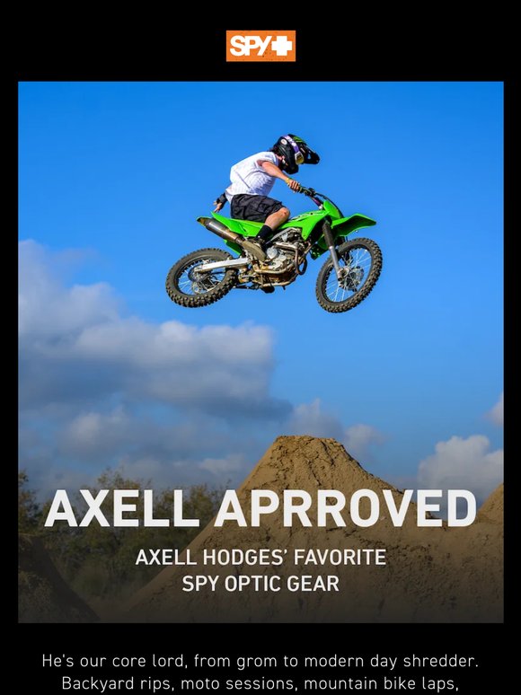 Rip what Axell rides