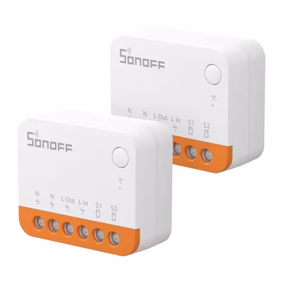 SONOFF 2-Pack Smart Switch, MINIR4 Wi-Fi Smart Switch, 10A...