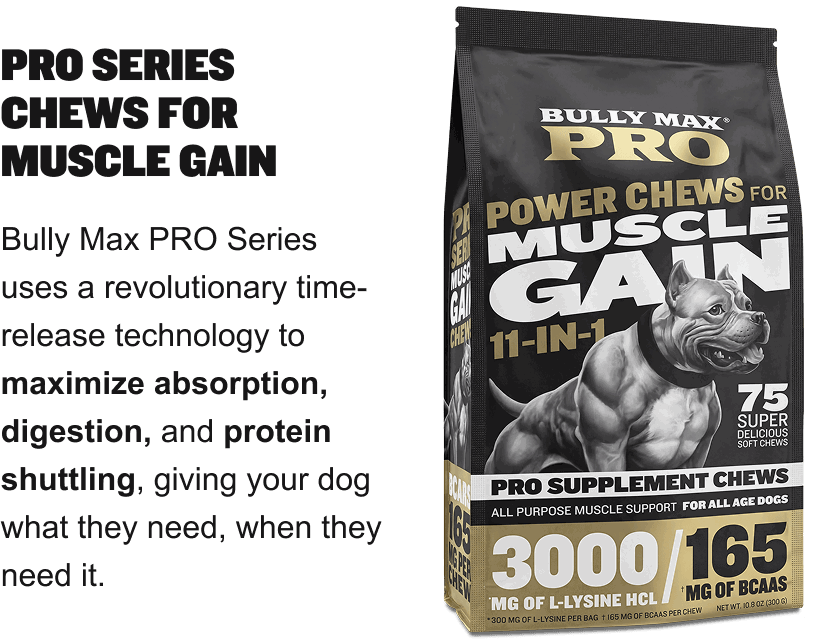 Bully Max Pro Power Chews