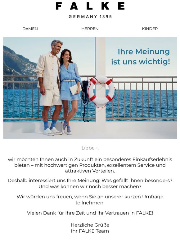 Dürfen wir Sie kurz um Ihre Meinung bitten?