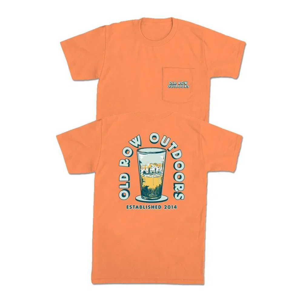 Image of Old Row Outdoors Pint Fishing 2.0 Pocket Tee