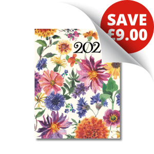 Emma Bridgewater, Garden Flowers A5 Deluxe Diary 2026