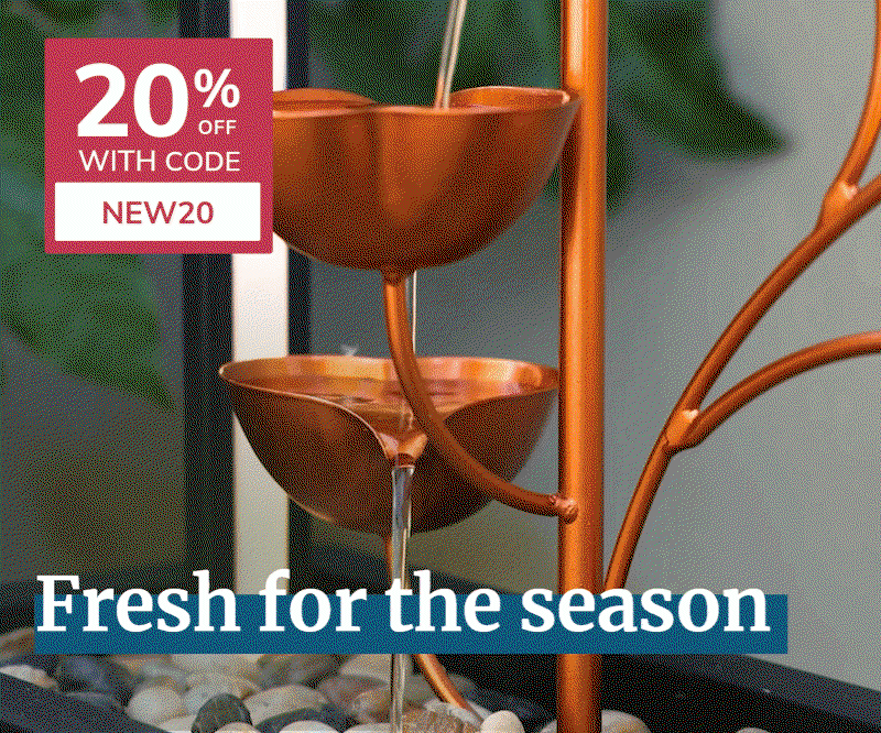 New In: Style your garden 