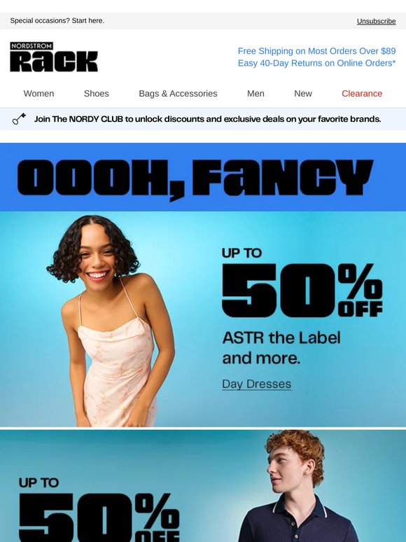Up to 50% off dresses from ASTR the Label & more