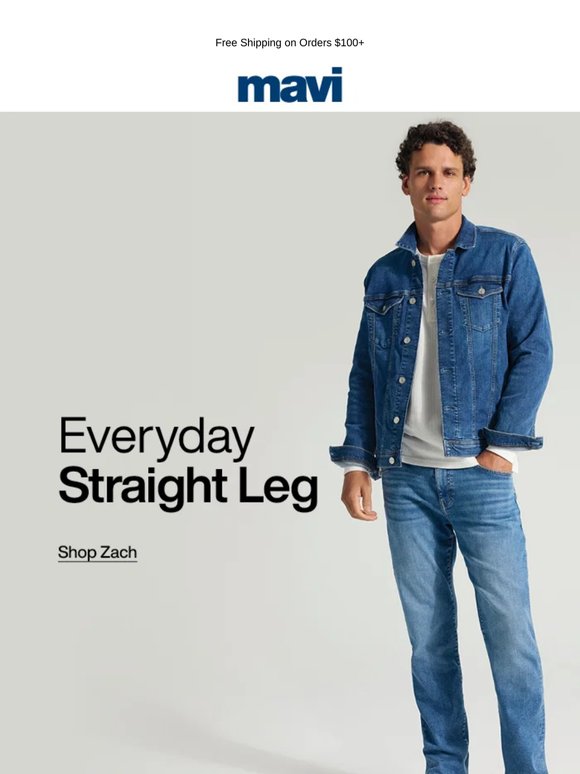 Zach: Signature Straight Leg