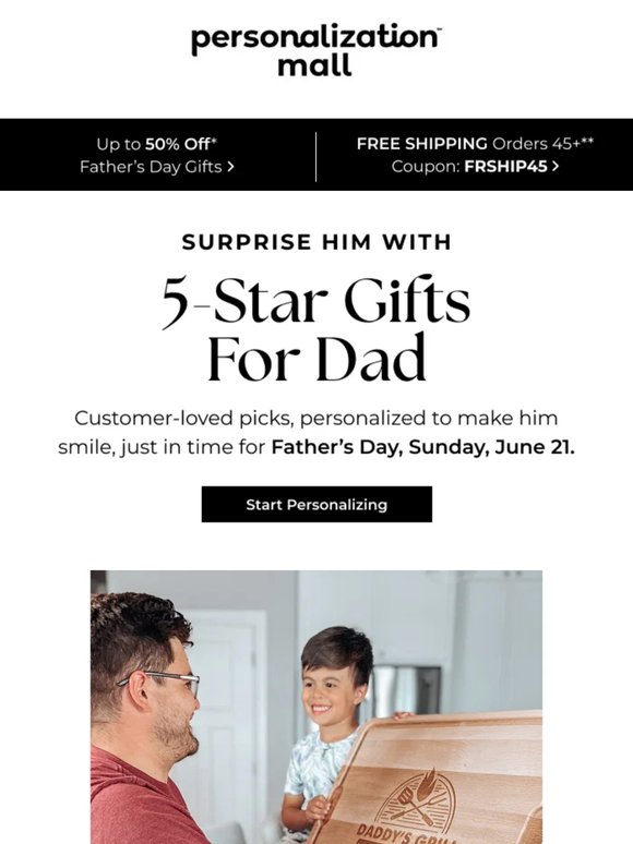 ⭐ 5-Star Father's Day Gifts He'll Love