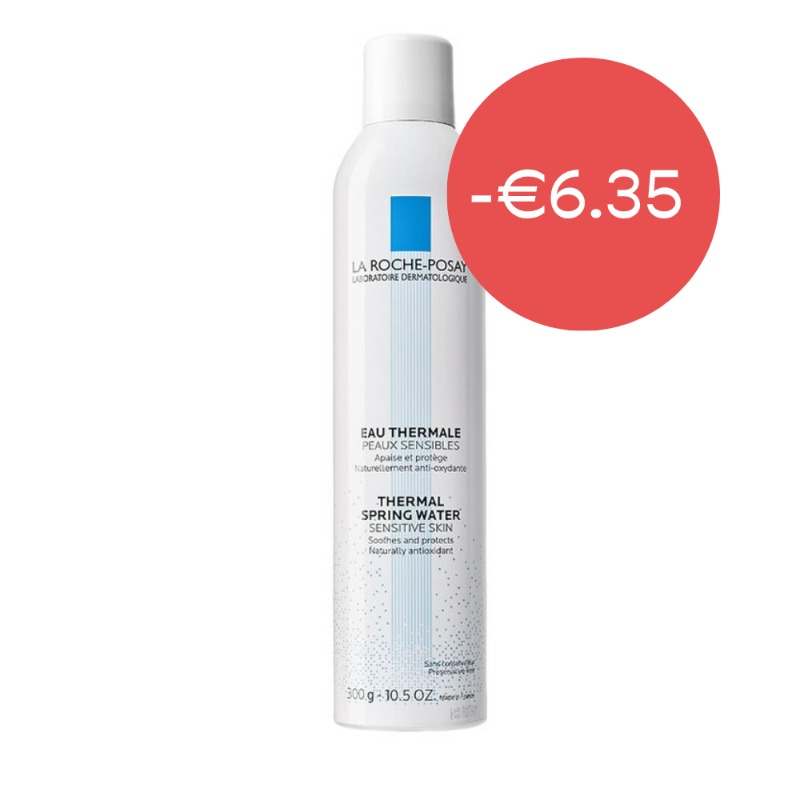 La Roche-Posay Thermal Spring Water spray 300g for sensitive skin with red -€6.35 discount badge