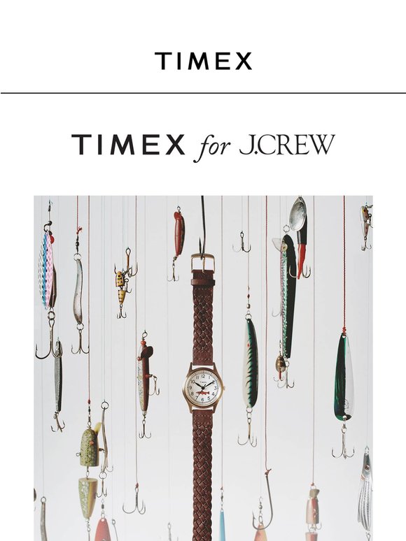 Limited Edition Timex MK1 for J.Crew | Hook, Line and Sinker