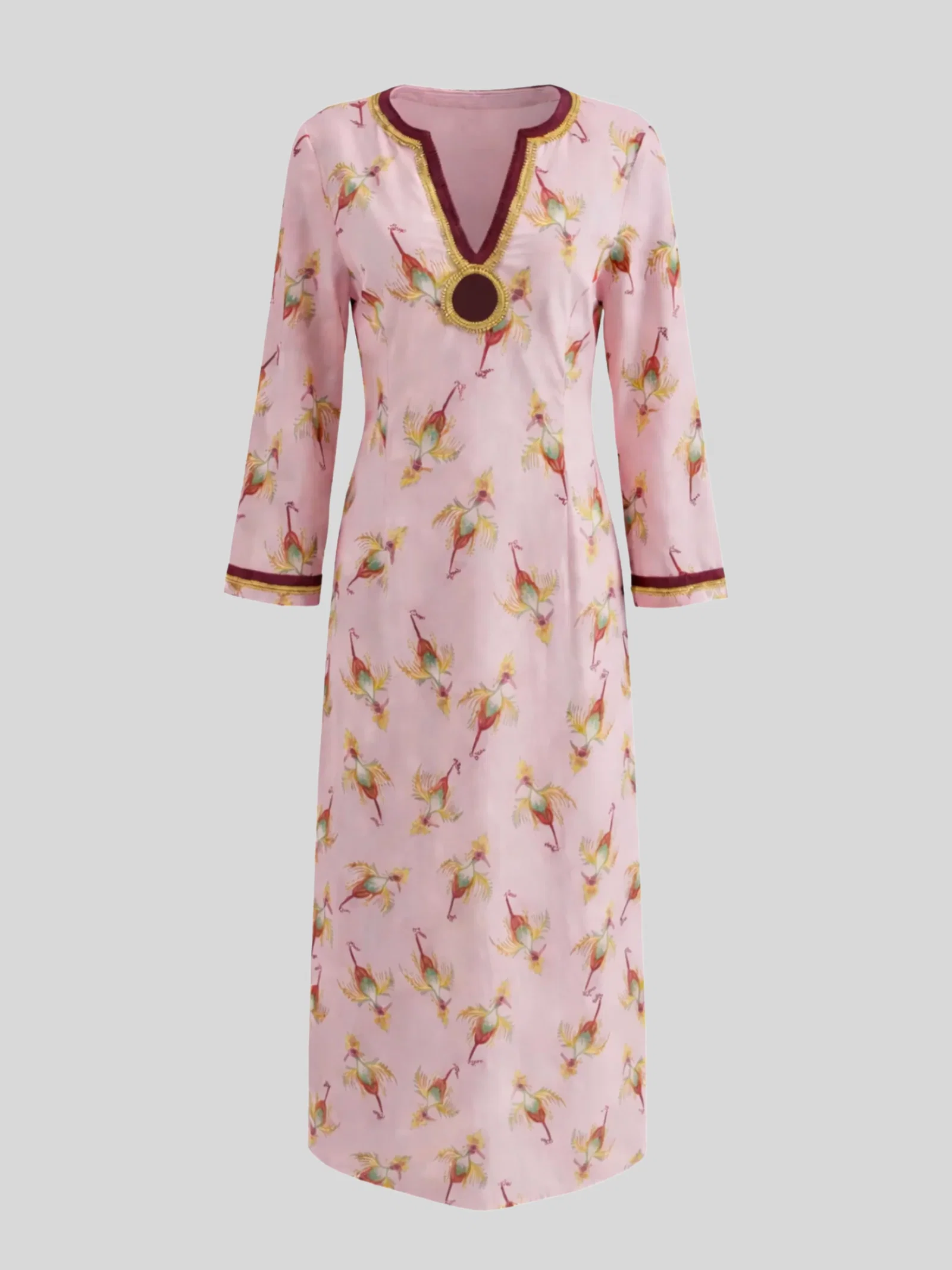 Image of Emeline Dress in Cuckoo Birds