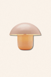 Tischleuchte Mushroom Hellgrün 44cm