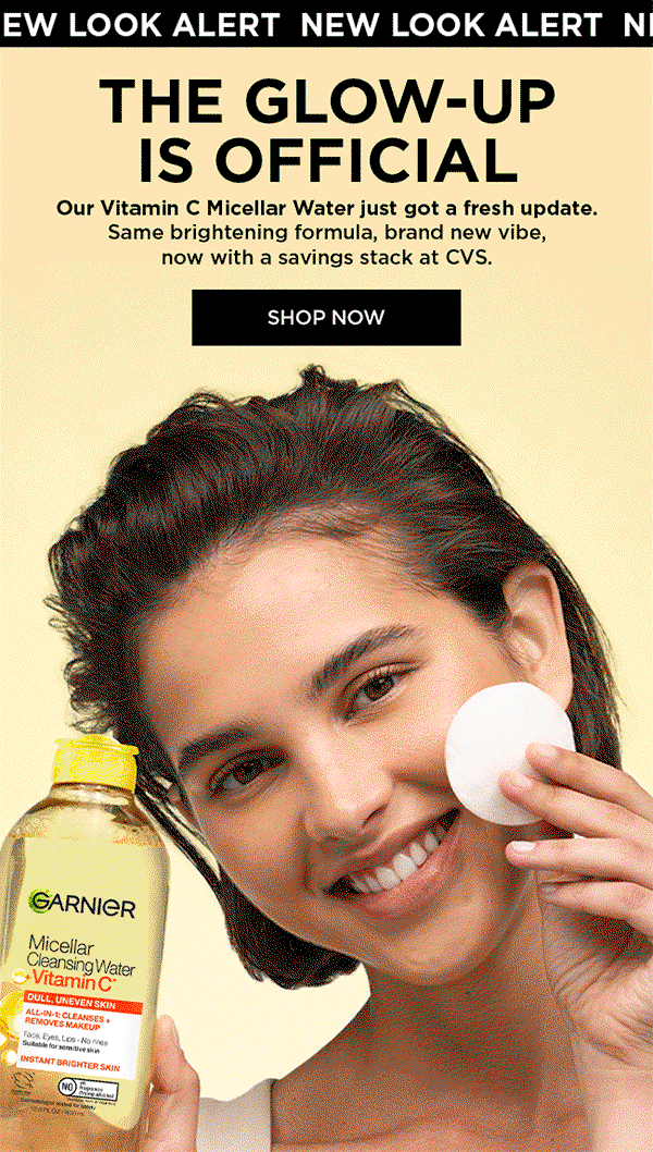 Get Micellar Cleansing Water with Vitamin C at CVS now!