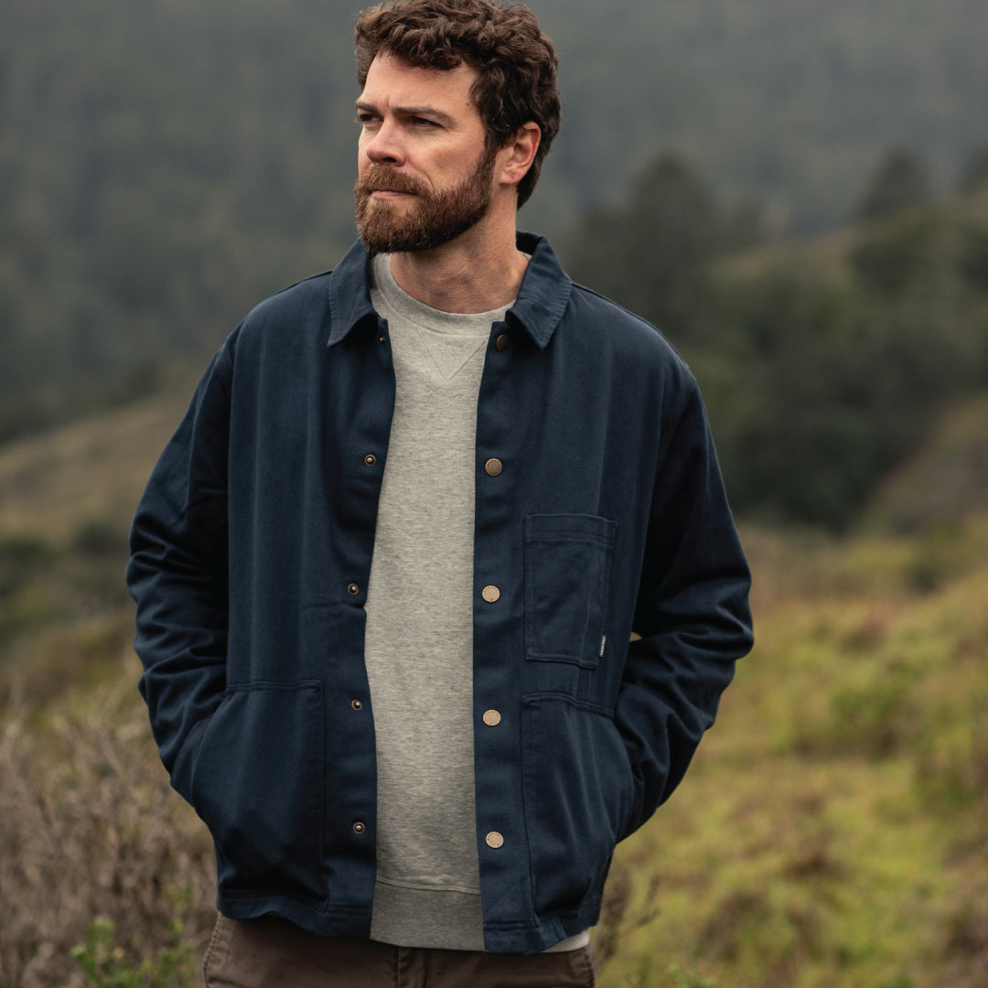 Midnight Blue Sequoia Chore Coat