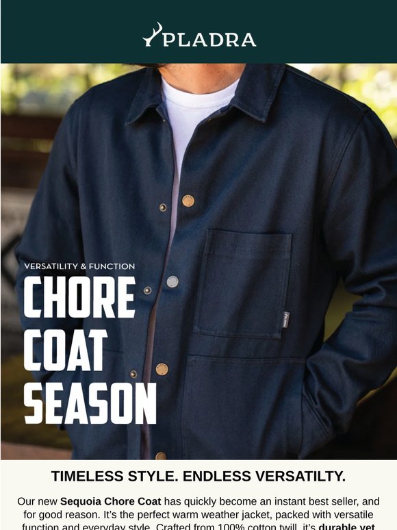 🔥 It's Chore Coat Season