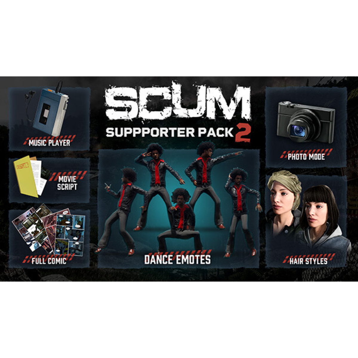 SCUM Supporter Pack 2 (ROW)