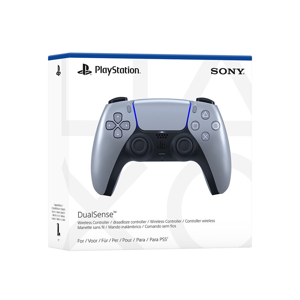 DualSense Wireless Controller - Sterling Silver - PlayStation 5