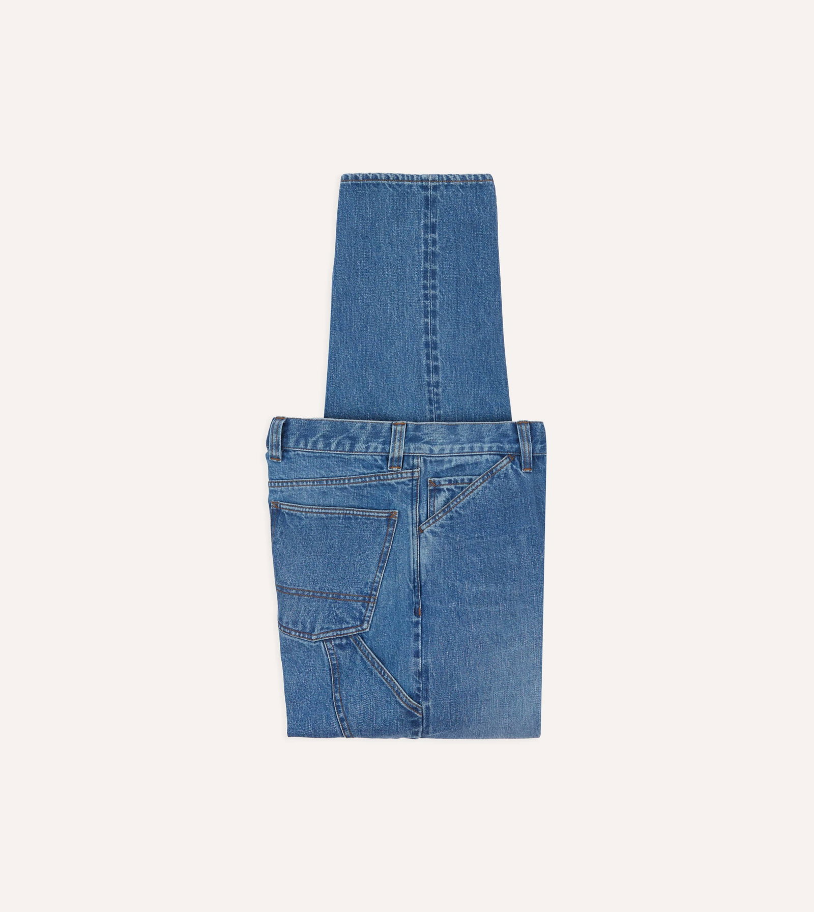 Image of Custom Wash 14.2oz Selvedge Denim Painter Pants