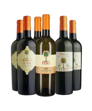 Image of Box Degustazione Bianchi Sicilia Kebrilla + Taif + Kikè 2025 - Cantine Fina [6 bot]