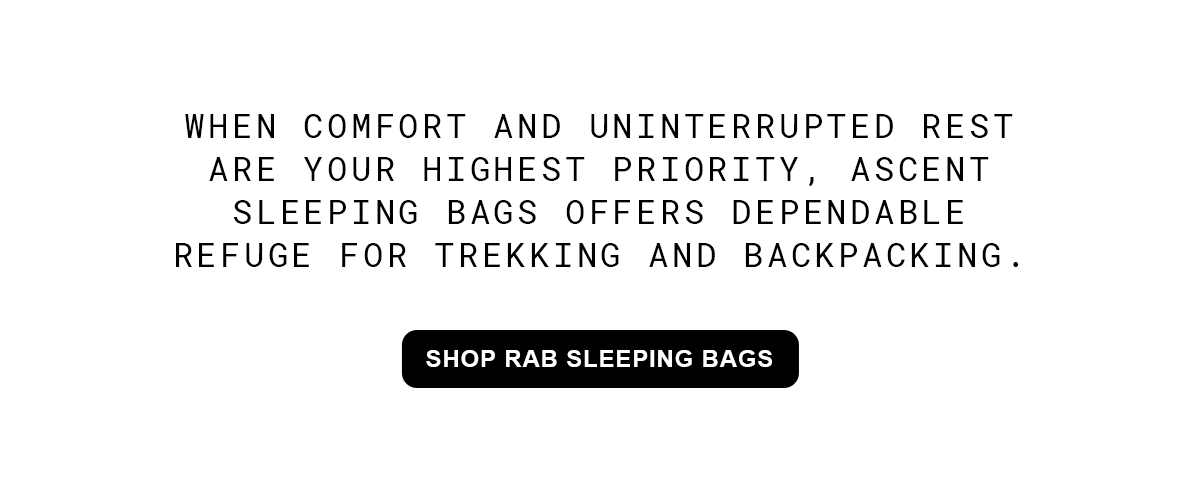 Shop Rab sleeping bags