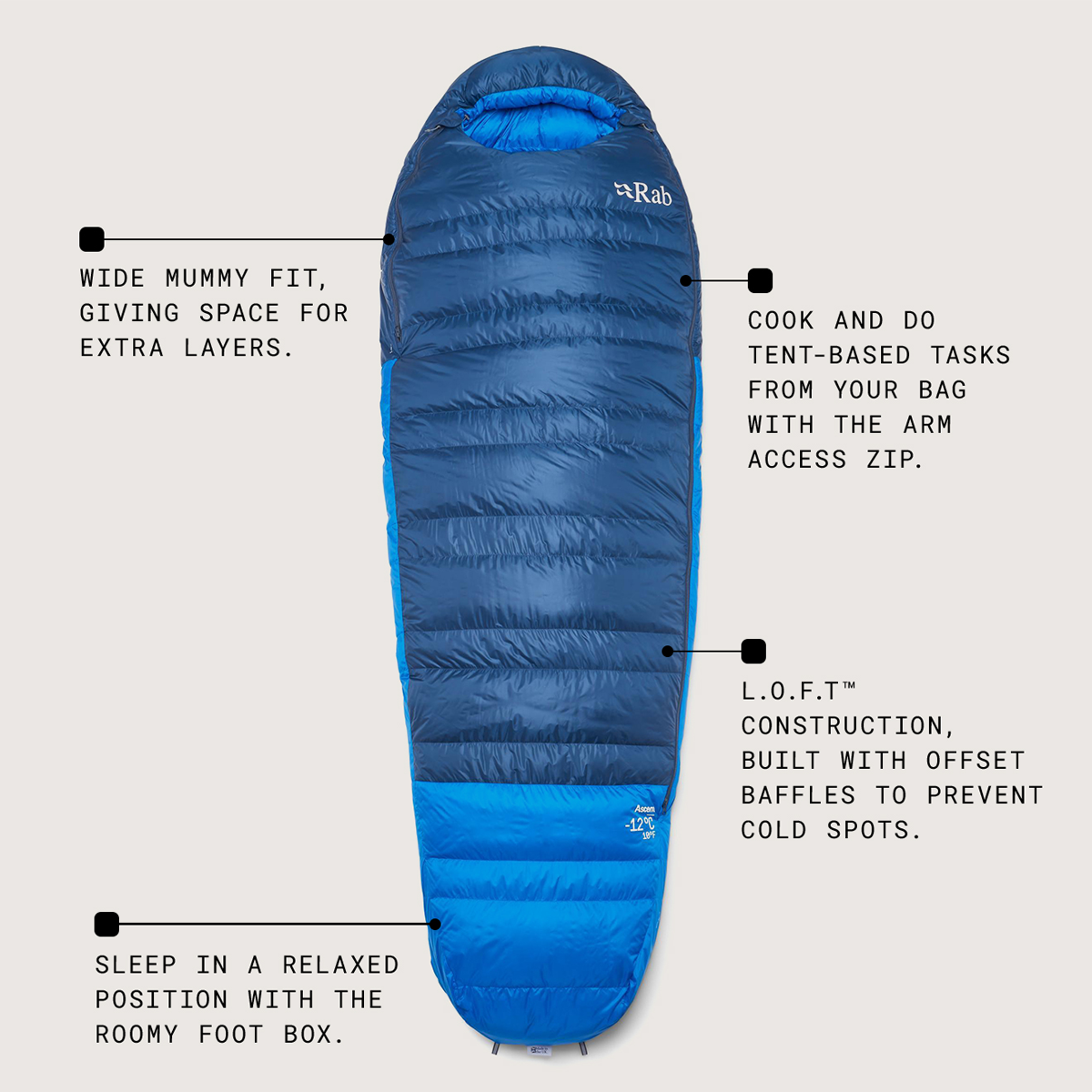 Shop Rab sleeping bags