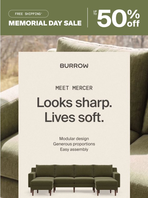 New! Meet the Mercer Sofa