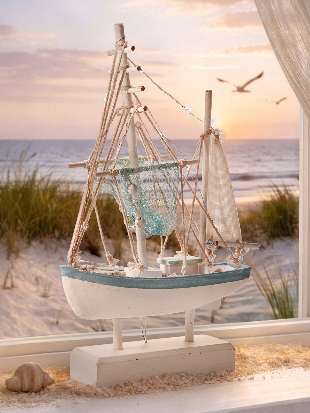 Image of LED-Segelboot „Sylt“