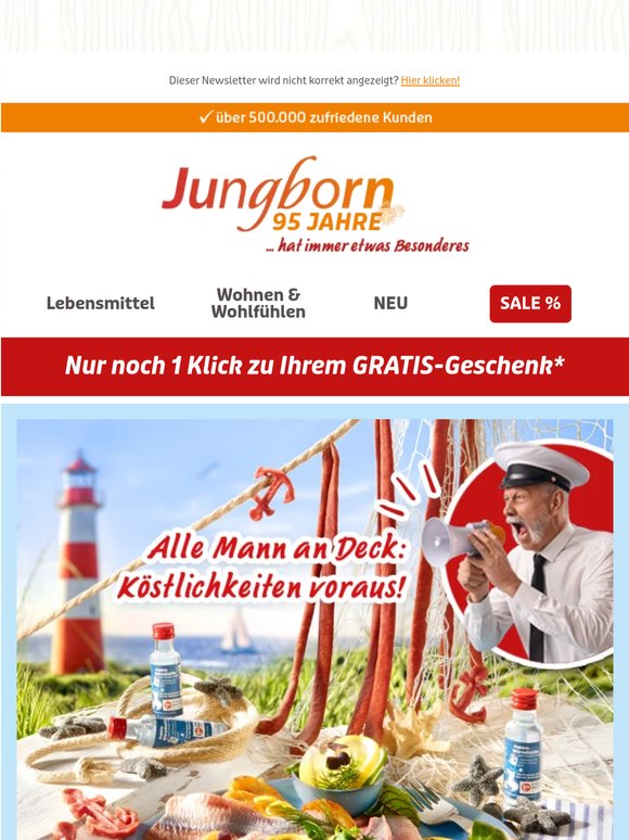 GRATIS-Geschenk & köstliche Küstengrüße – jetzt entdecken, liebe Genießerin, lieber Genießer!
