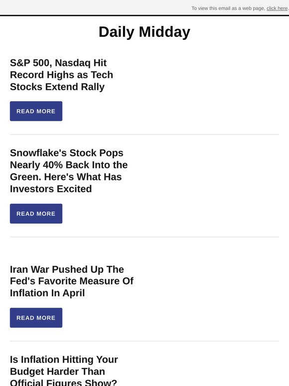 S&P 500, Nasdaq Hit Record Highs as Tech Stocks Extend Rally