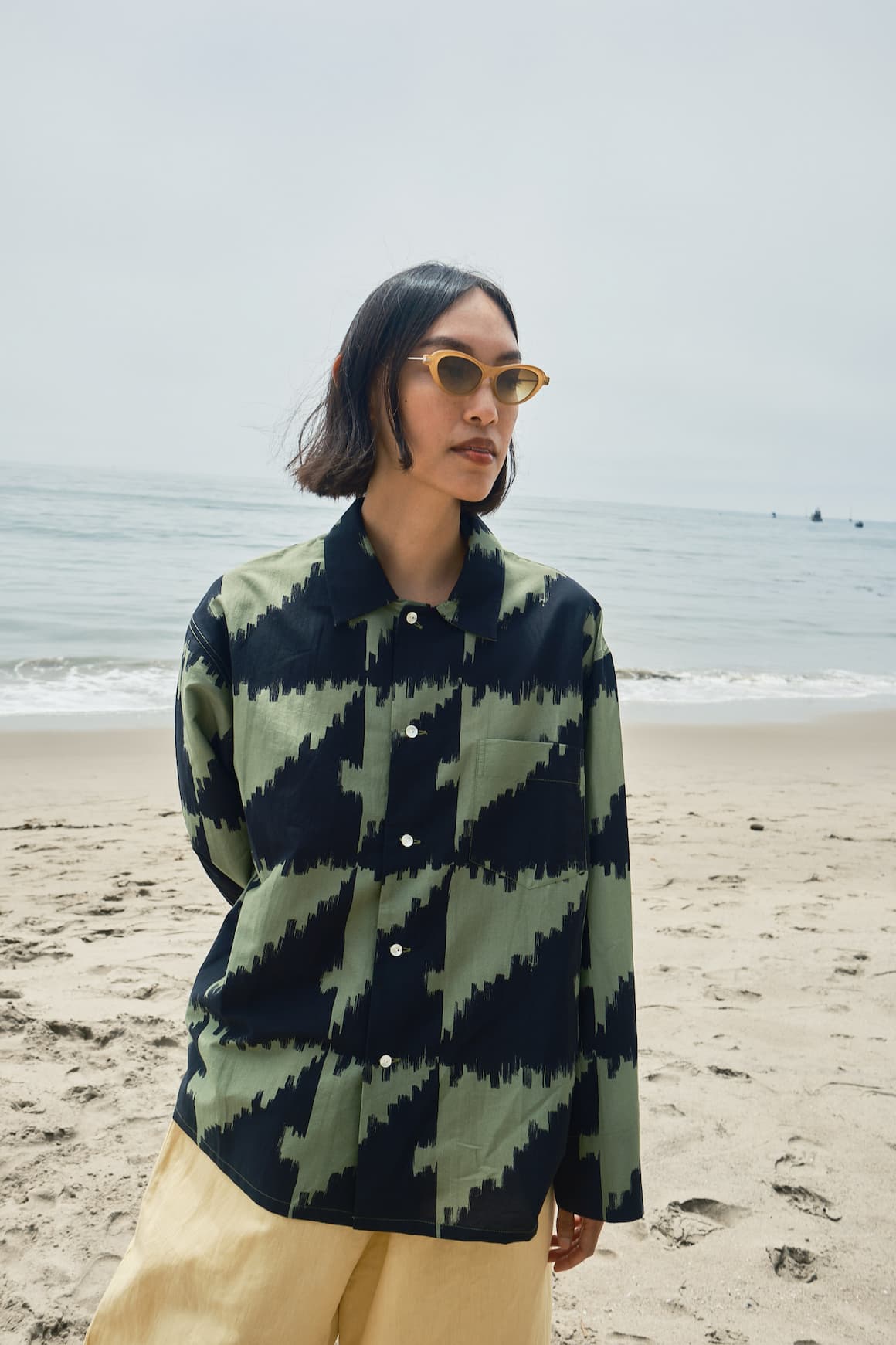 Green Homer Houndstooth