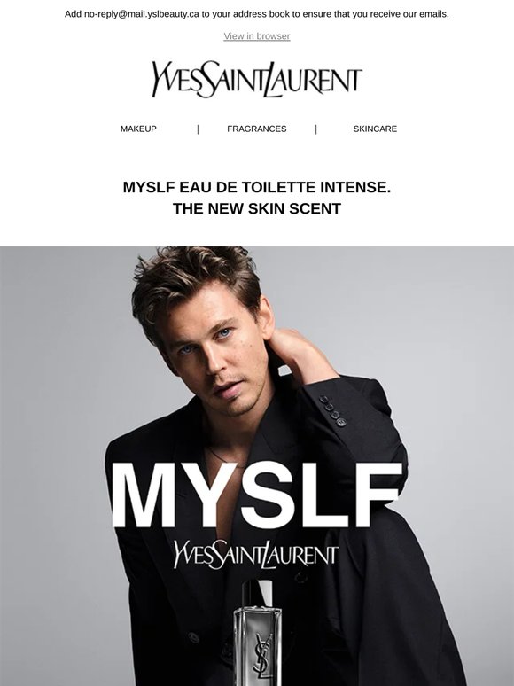 NEW IN. MYSLF Eau de Toilette Intense