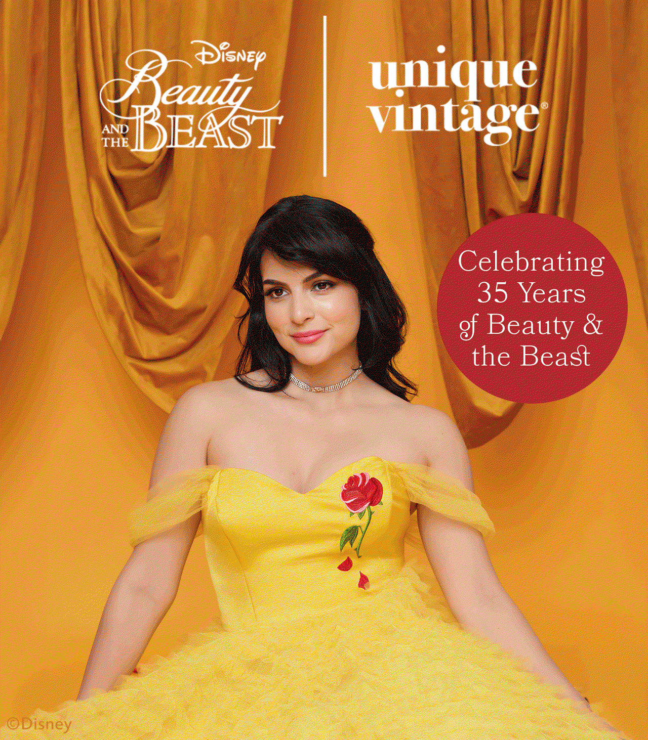 Disney's Beauty & The Beast Collection by Unique Vintage
