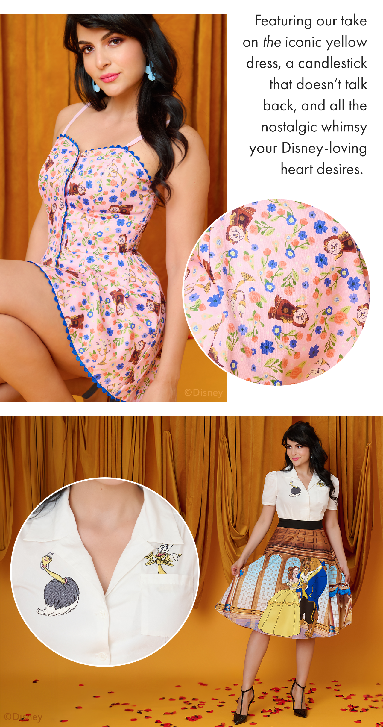 Disney's Beauty & The Beast Collection by Unique Vintage