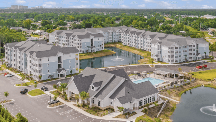 a preferred equity position in a 232-unit multifamily community in Panama City Beach, Florida