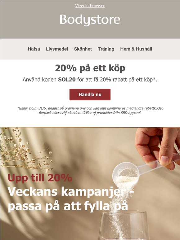 Populära kampanjer just nu - har du sett dem?