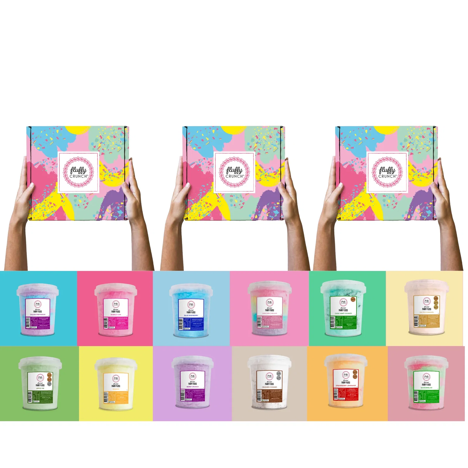 Image of Build a Box - 12 Fairy Floss Tubs