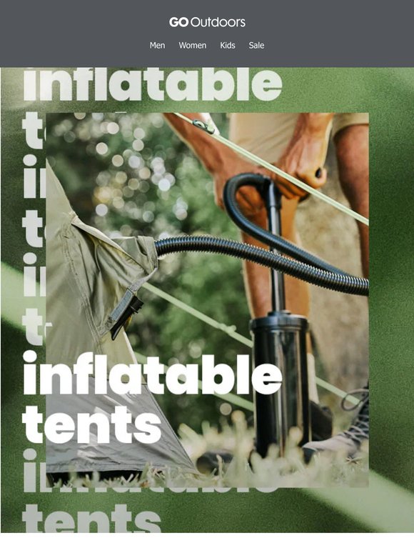 Get Campsite Ready with Inflatable Tents