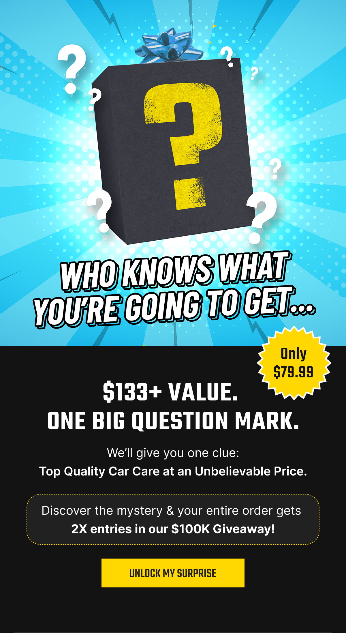 $133+ Value. One Big Question Mark