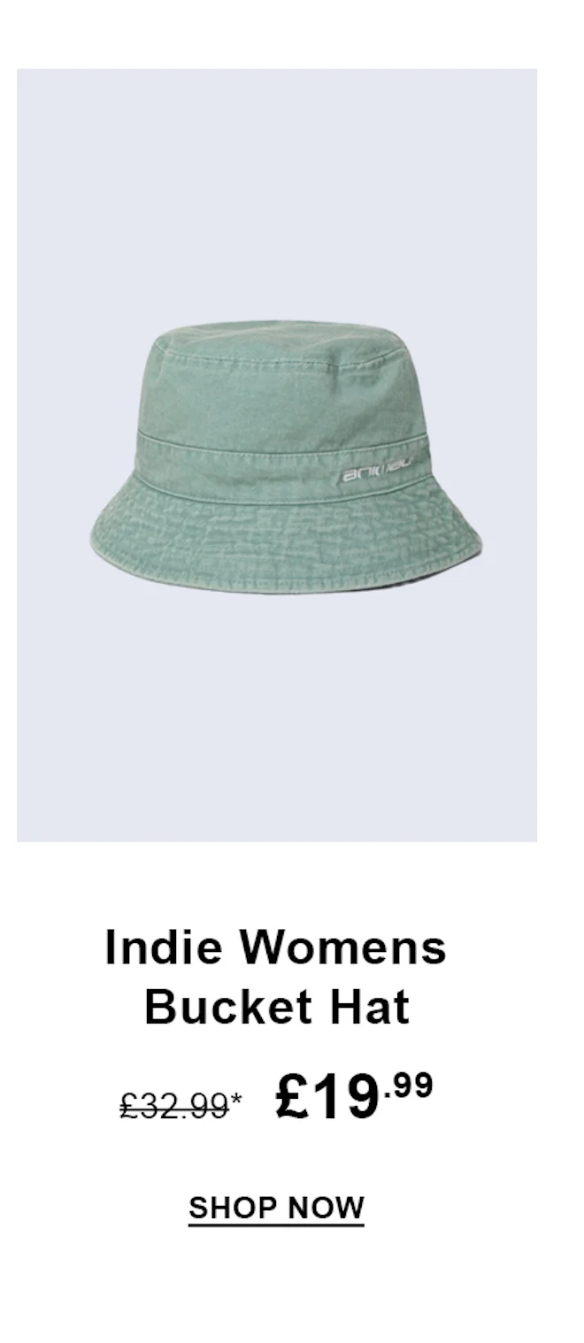 Indie Womens Bucket Hat