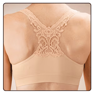 Seamless Lace Racerback Bra Assorted 3-Pack