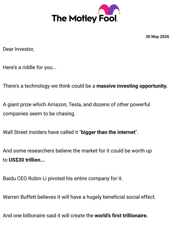 Our 'bold prediction'